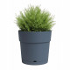 Pot - ARTEVASI - CAPRI - Large - Réserve d'eau - Bleu Ardoise - L39,1 x P39,1 x H37 cm