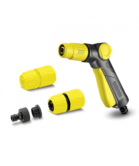 Set pistolet et accessoires d'arrosage KARCHER - 2 formes de jets