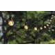 LUMIJARDIN Guirlande solaire cage diamant d'extérieur mily avec 10 ampoules LED