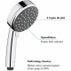 GROHE Pommeau de douche Vitalio Comfort 100, 2 jets, douchette diametre 100mm, technologie anti-brulûre et a économie d'eau 2…