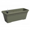 Jardiniere - Plastique - Vert sec - Rectangulaire - L77,9 x P24 x H22cm - ARTEVASI