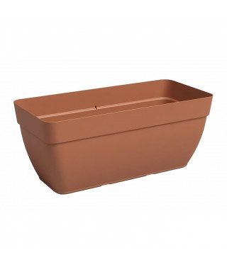 Jardiniere - Plastique - Terre cuite - Rectangulaire - L79 x P37 x H33,5cm - ARTEVASI