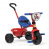 Smoby - Tricycle Be Fun - Spidey - Evolutif de 15 mois a 3 ans - Canne parentale réglable sur 3 positions - Ceinture de sécurité