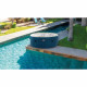 Spa gonflable rond INTEX BLUE ONE - 4 places - Ø1,80m - Bleu