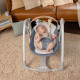 INGENUITY Balancelle swing'n go, arc d'activités amovible, pliable, électrique,musiques et sons, jouets inclus, Chambray