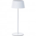 Lampe de table d'extérieur - BRILLIANT - PICCO - LED et solaire - Métal et plastique - 5 W - Blanc