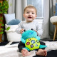 BABY EINSTEIN Jouet musical Ocean Explorers, peluche toute douce, 50 mélodies en 3 langues, lumieres, 3 modes de jeu, Neptune