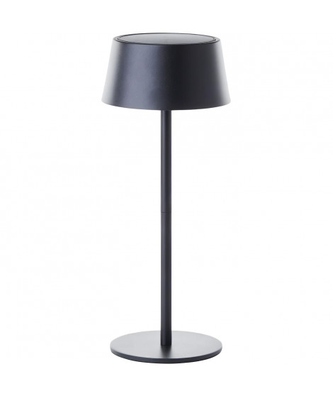 Lampe de table d'extérieur - BRILLIANT - PICCO - LED et solaire - Métal et plastique - 5 W - Noir dépoli