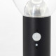 Borne extérieure - BRILLIANT - TULIP - LED et solaire - Détecteur de mouvement - Acier inoxydable et plastique - 4 W - Noir