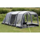 Tente de camping gonflabe - 4 places - KAMPA - Hayling 4 AIR - Gris et noir