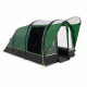 Tente de camping gonflabe - 3 places - KAMPA - Brean 3 AIR - Vert et noir