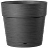 Pot de fleur - DEROMA - Vaso Save R - 58L - 48cm - Gris foncé