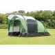 Tente de camping gonflabe - 3 places - KAMPA - Brean 3 AIR - Vert et noir