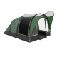 Tente de camping gonflabe - 4 places - KAMPA - Brean 4 AIR - Vert et noir