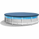 Kit piscine tubulaire ronde CLEARVIEW -  Structure métal - Epurateur+Echelle de sécurité+Bâche+Tapis - 4,27 x 1,07m