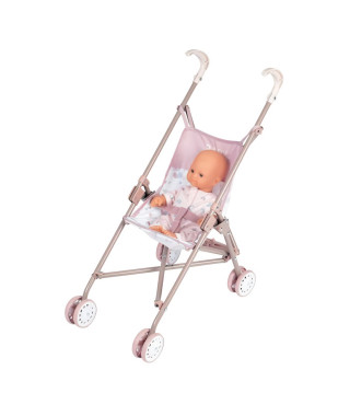 Poussette canne Baby Nurse pour poupon jusqu'a 42cm - Smoby