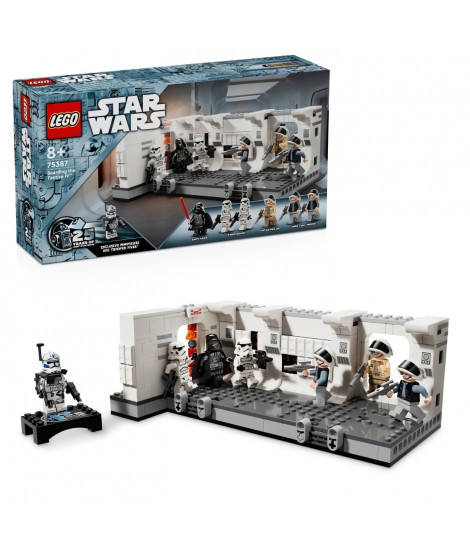LEGO Star Wars 75387 Embarquement a Bord du Tantive IV, Jouet de Construction, Véhicule