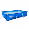 Piscine hors sol tubulaire BESTWAY - Steel Pro - 300 x 201 x 66 cm - Rectangulaire (Livrée sans échelle ni filtre)