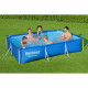 Piscine hors sol tubulaire BESTWAY - Steel Pro - 300 x 201 x 66 cm - Rectangulaire (Livrée sans échelle ni filtre)