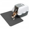 CAT IT Tapis pour bac a litiere - Grand format - 90 x 60 cm (35,5 x 23,5 po) - Pour chat