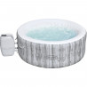 Spa gonflable BESTWAY - Lay-Z-Spa Fiji - 180 x 66 cm - 2/4 places - Rond (Livré avec couverture, cartouche et diffuseur)