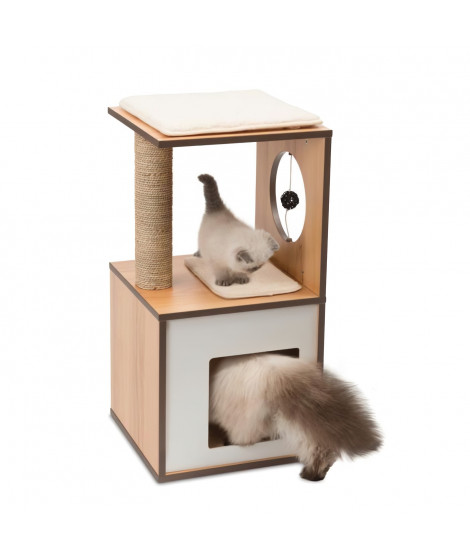 Arbre A Chat Vesper V-box Small Naturel H72.5cm