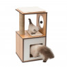 Arbre A Chat Vesper V-box Small Naturel H72.5cm