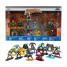 Coffret Spiderman - 18 figurines 4cm en métal - Personnages de l'univers Spiderman