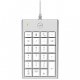 Pavé numérique filaire USB - MOBILITY LAB -  ML305707 - Pour MAC - Gris