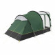 Tente de camping a arceaux - 3 places - KAMPA - Brean 3 - Vert et noir