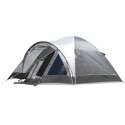 Tente de camping a arceaux - 3 places - KAMPA - Brighton 3 - Gris et noir