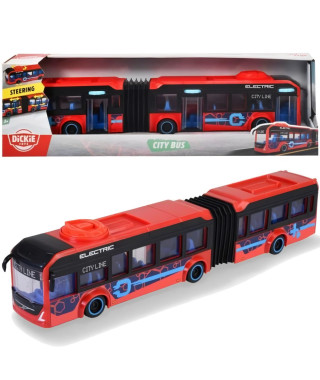 Jouet Bus articulé Volvo Dickie Toys 40 cm Rouge pour enfant