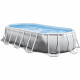 Intex - 26796NP - Kit piscine prism frame ovale tubulaire 5,03 x 2,74 x 1,22m