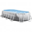 Intex - 26796NP - Kit piscine prism frame ovale tubulaire 5,03 x 2,74 x 1,22m