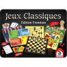 Coffret Jeux Classiques Édition Premium - Jeu de société - SCHMIDT SPIELE - Boîte Métal