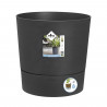 ELHO - Pot de fleurs -  Greensense Aqua Care Rond 35 - Gris Charbon - Intérieur/extérieur - Ø 34.5 x H 34.1 cm