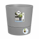 ELHO - Pot de fleurs -  Greensense Aqua Care Rond 30 - Ciment Clair - Intérieur/extérieur - Ø 29.5 x H 29.1 cm