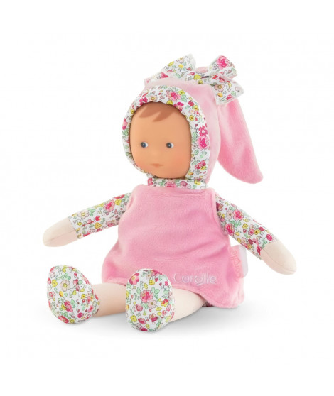 Doudou Miss Rose Jardin en Fleurs - COROLLE - Mon Doudou Corolle - 25cm - Des la naissance