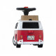 Smoby - Porteur Volkswagen Van Rouge - Coffre de rangement + Volant directionnel - 26L x 30l x 60H - Dés 18 mois