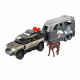 Majorette - Land Rover + Remorque cheval - 25cm - Sons et Lumieres - Dés 3 ans