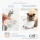 CATIT 6 Filtres pour fontaine a eau PIXI