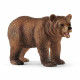 SCHLEICH -  42473  WILD LIFE Figurines d'Animaux Réalistes Maman grizzly avec ourson - Set de Jouets Animaux Durables