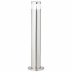 BRILLIANT - AVON Potelet extérieur - coloris acier - acier special/plastique LED 1x4W
