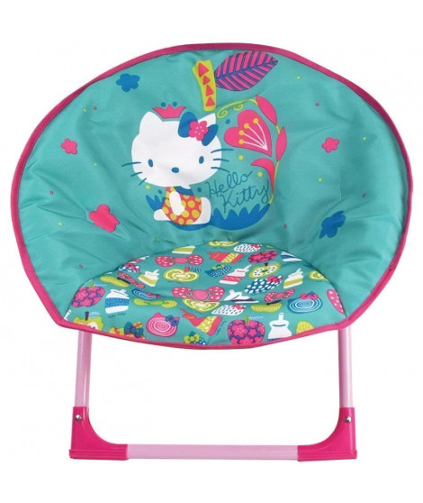 HELLO KITTY Siege lune pliant 47 x54 x 42 cm pour enfant