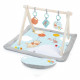 Tapis d'éveil Disney, WINNIE THE POOH - BRIGHT STARTS - Once Upon a Tummy Time - Arc d'activités en bois - Bleu - Nouveau-nés…