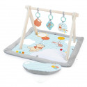 Tapis d'éveil Disney, WINNIE THE POOH - BRIGHT STARTS - Once Upon a Tummy Time - Arc d'activités en bois - Bleu - Nouveau-nés…