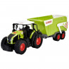 Dickie - Tracteur Claas + remorque 65cm - Son et lumiere - Benne basculante - Dés 3 ans