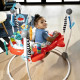 Sauteur avec jeux interactifs - BABY EINSTEIN - Ocean Explorers Airplane Adventure 2 en 1 - Avec lumieres - 6 mois et plus