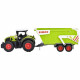 Dickie - Tracteur Claas + remorque 65cm - Son et lumiere - Benne basculante - Dés 3 ans