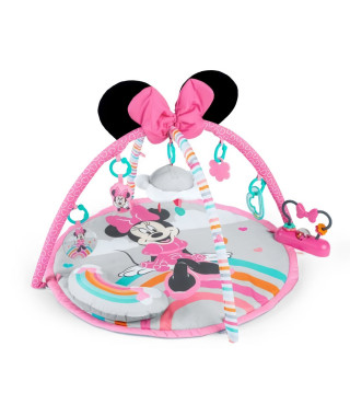 Tapis d'éveil Disney Baby MINNIE MOUSE - BRIGHT STARTS - Forever Besties - Avec musique et lumieres - Rose - Nouveau-nés et plus